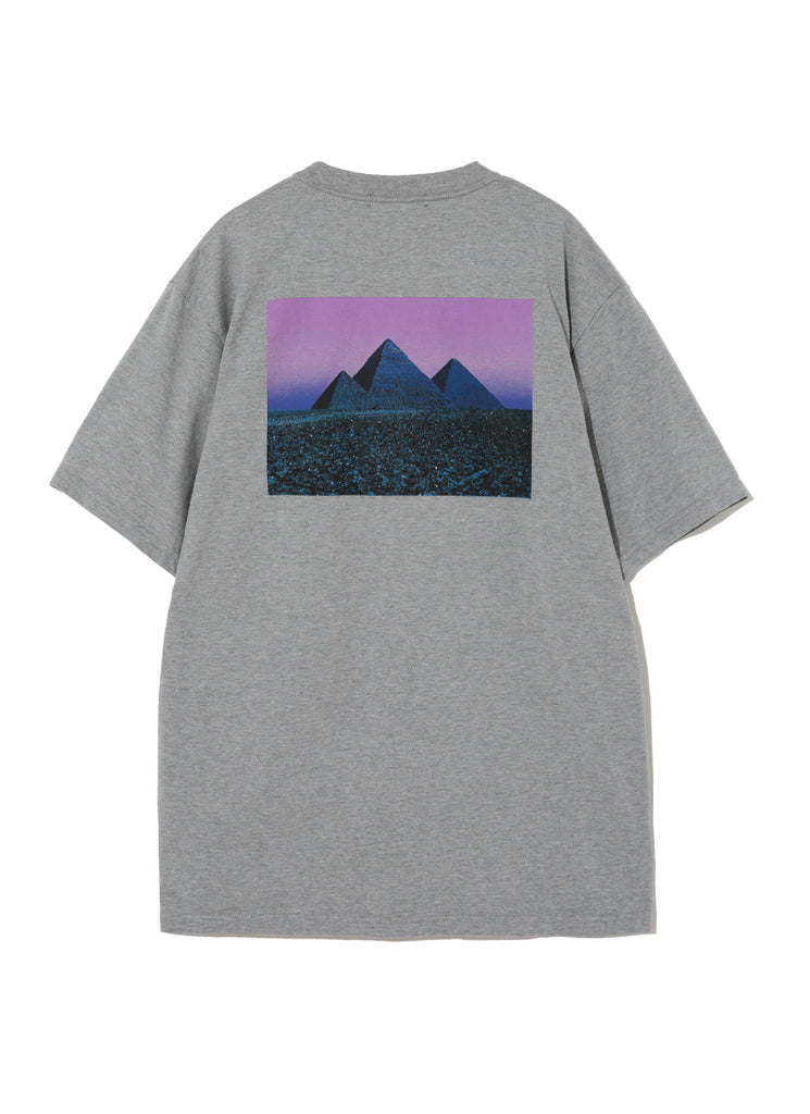 UNDERCOVER "PICK FLOYED T-SHIRT" TOP GRAY
