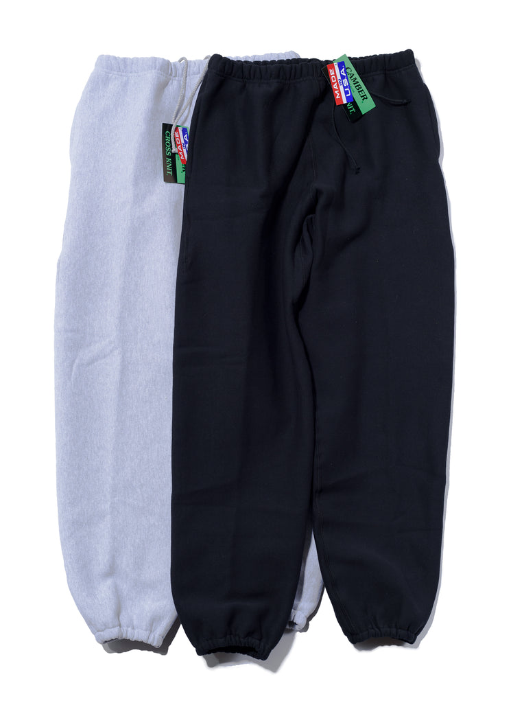 CAMBER "Heavy Weight/12oz Sweat Pants" Black