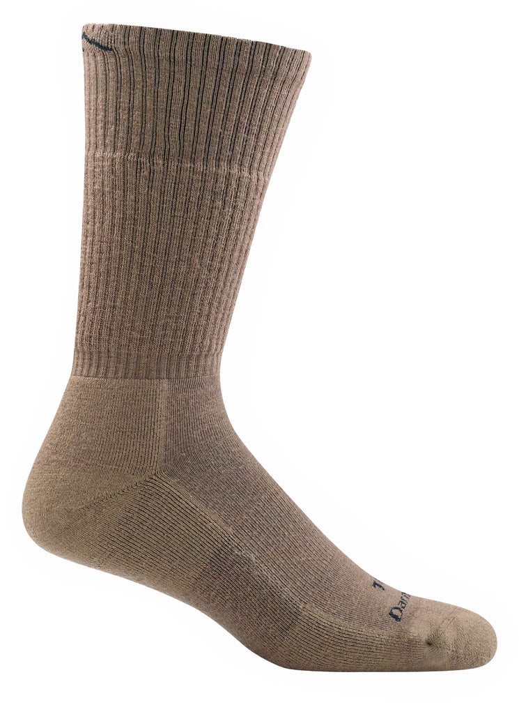DARN TOUGH "4021 BOOTS MERINO MID WEIGHT TACTICAL SOCKS WITH CUSHION" COYOTE BROWN