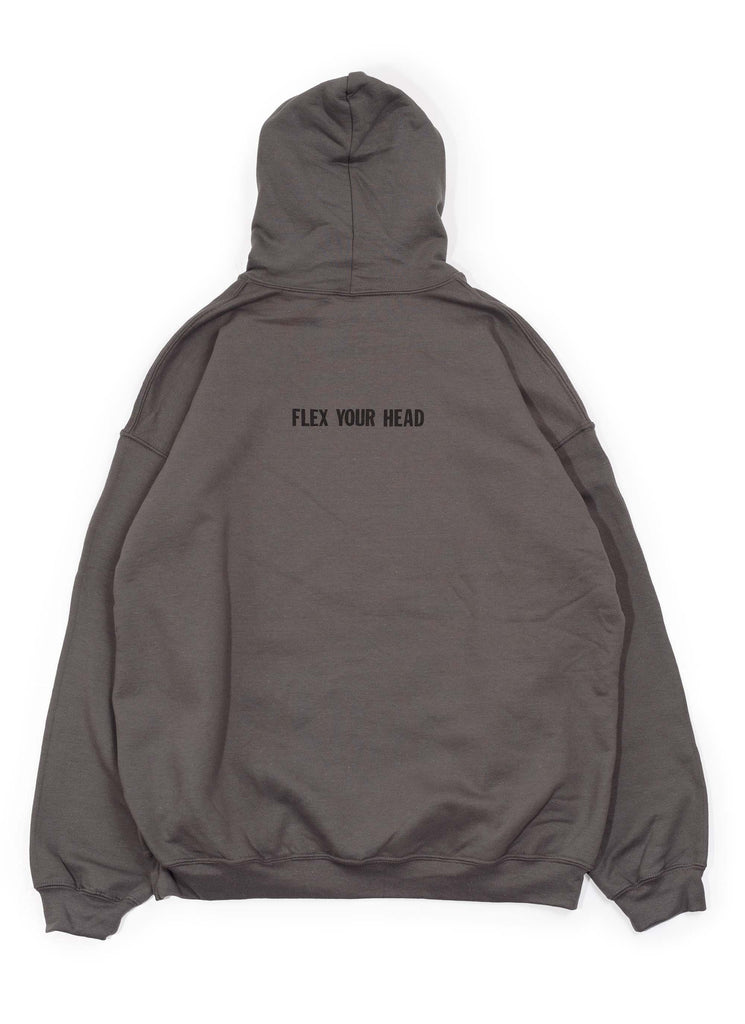 DISCHORD RECORDS "BOX LOGO HOODIE" CHARCOAL
