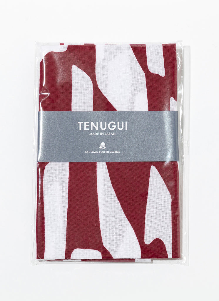 TACOMA FUJI RECORDS "TENUGUI TOWELL DESIGNED BY TOMOO GOKITA" RED
