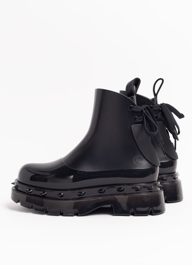 UNDERCOVER X MELISSA "SPIKES BOOTS" BLACK