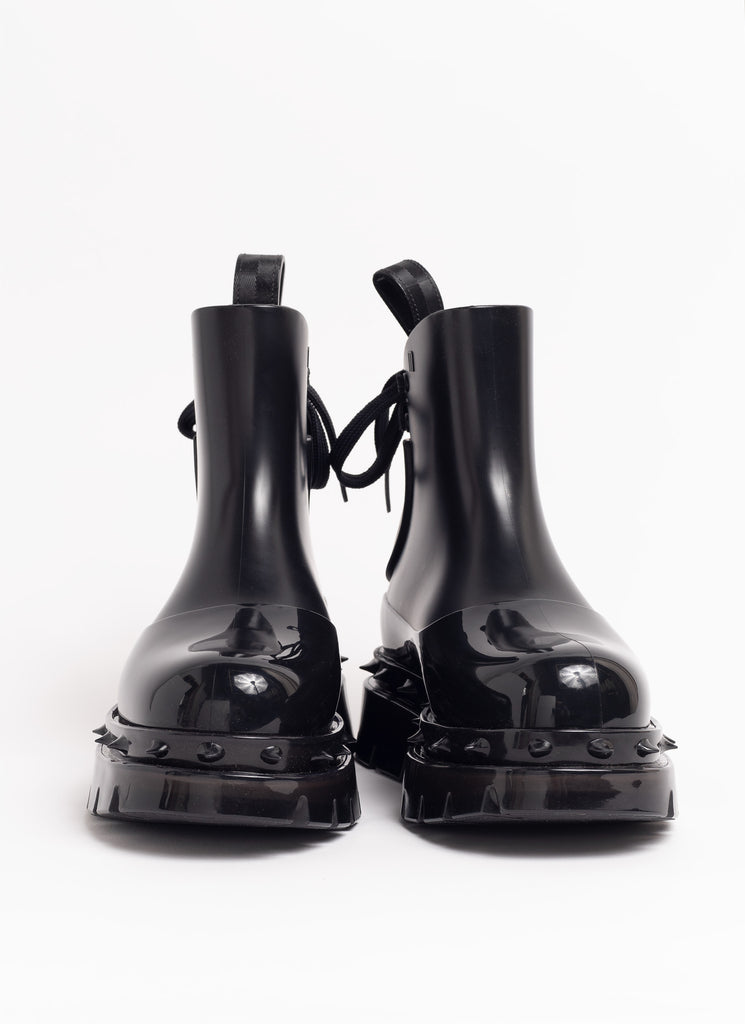 UNDERCOVER X MELISSA "SPIKES BOOTS" BLACK