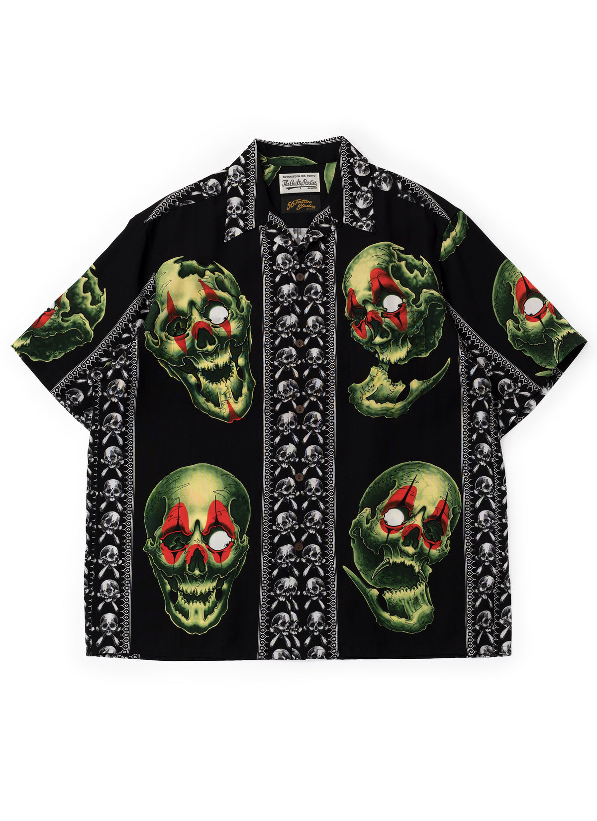 WACKO MARIA/56 TATTOO STUDIO SHIRT S/S-